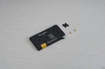 Tornillos decorativos para el marco Detail Linear Black