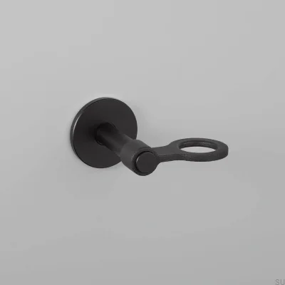 Dispensador de jabón de acero fundido 98 de un solo color negro para soldador