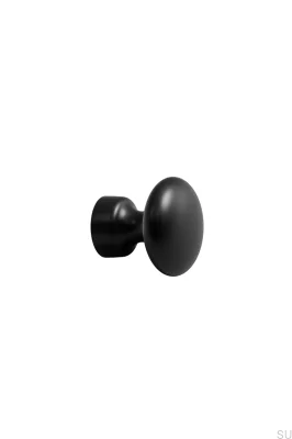 Pomo para muebles Baron 32 de metal negro mate