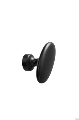 Pomo para muebles T-Bar Baron 60 de metal negro mate