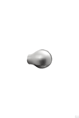 Pomo para mueble Cane 21.8, plata pulida