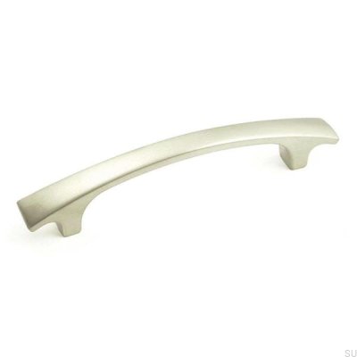 Tirador para mueble largo 1301 96 Níquel cepillado