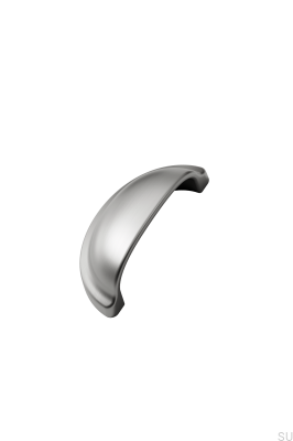Tirador de muebles Baron 64 Metal Silver Shell