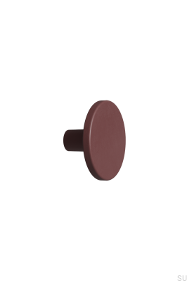 Pomo de plástico para muebles Plato OceanIX 42.1, color burdeos mate