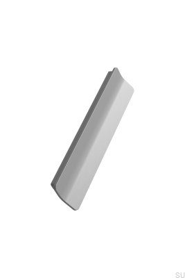 Asa alargada para muebles Leaf 160 Metal Silver