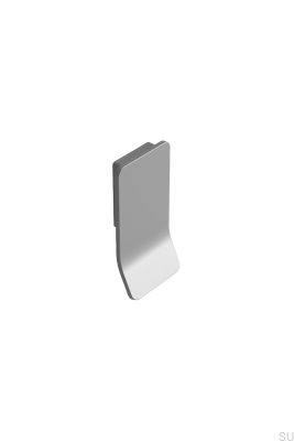 Asa alargada para muebles Leaf 32 Metal Silver