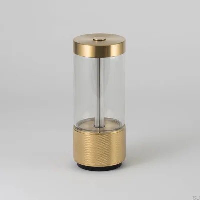 Lámpara portátil para llevar de latón