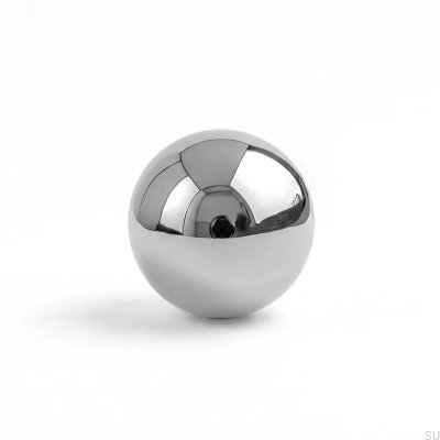 Pomo para mueble Bola 11 30 Latón Plata Cromo
