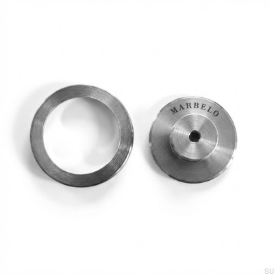 Perilla para muebles de acero inoxidable Marbelo DIY 32