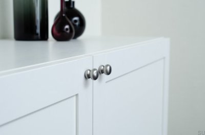 Tirador para muebles Bubble 20, acero inoxidable cepillado