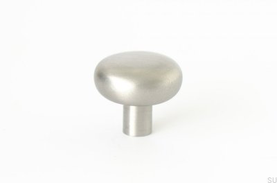 Tirador para muebles de acero inoxidable cepillado color caramelo de 24 pulgadas
