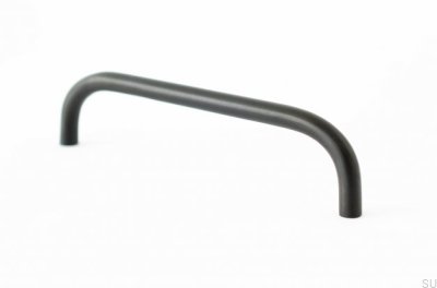 Mango alargado para muebles Grip 136 de latón negro