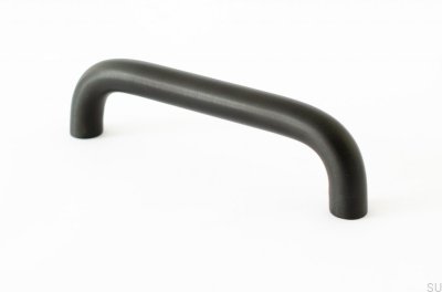 Mango alargado para muebles Grip 143 de latón negro