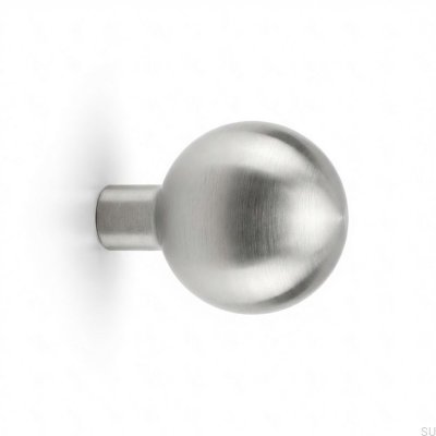 Perchero de pared Bola 30 Acero Plata 