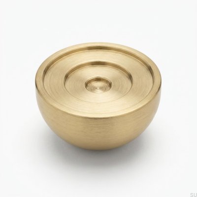 Pomo para mueble Marbelo 02 Latón cepillado Sin pintar