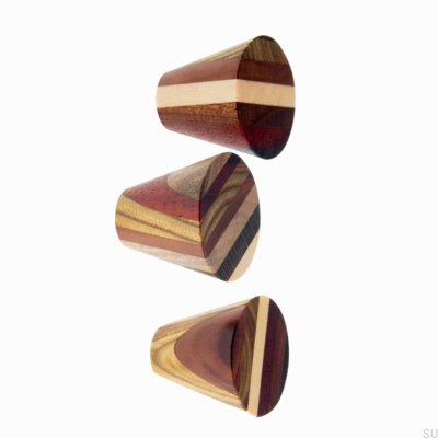 Tirador de madera Stratum 30, aceite duro, incoloro, semimate.