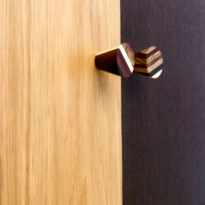 Tirador de madera Stratum 30, aceite duro, incoloro, semimate.