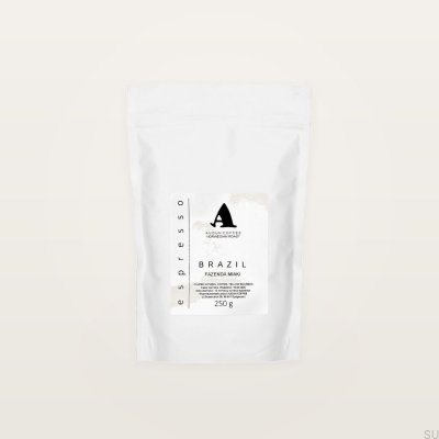 Café espresso natural Miaki de Brasil, 250 granos