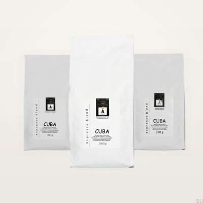 Cuba Espresso 1000 granos de café