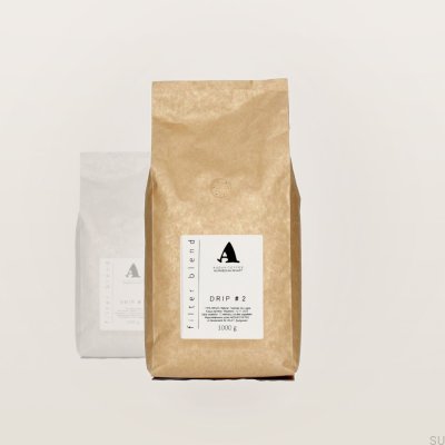 Granos de café para cafetera de goteo n.° 2 (1000 unidades)