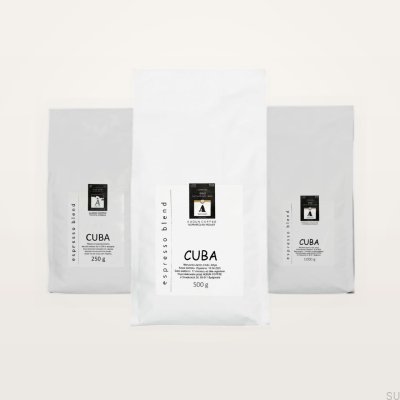 Cuba Espresso 500 granos de café