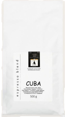 Cuba Espresso 500 granos de café