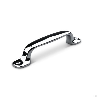 Tirador para mueble alargado Vallo 96, cromo pulido