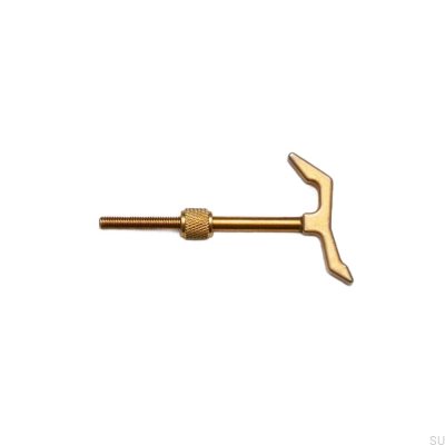Colgador de pared de latón Cross 45