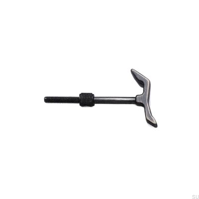 Cruz 45, latón, bronce quemado, colgador de pared