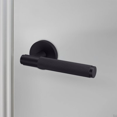 Manija de puerta negra para soldador de acero Cross 38