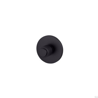 Cerradura de pomo de acero fundido negro para soldadores