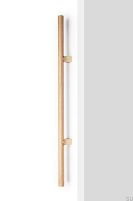 Kumo Wood Big 640 Madera de roble con acabado dorado cepillado