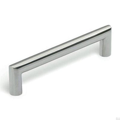 Tirador para mueble alargado 1406128 Acero pulido