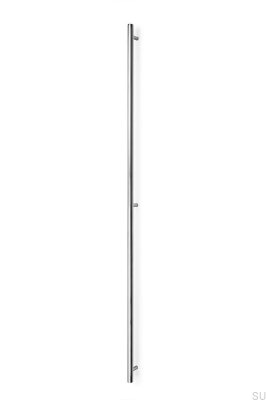 Tirador alargado para muebles Boto Big 1024, aluminio, niquelado, pulido.