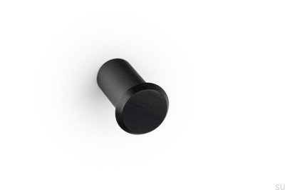 Tirador para muebles Fase 23, aluminio negro cepillado.