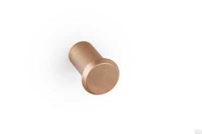Tirador de aluminio Fase 23, color oro cepillado Cava