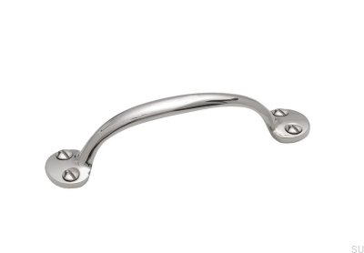 Tirador para mueble largo 1690101 Latón niquelado
