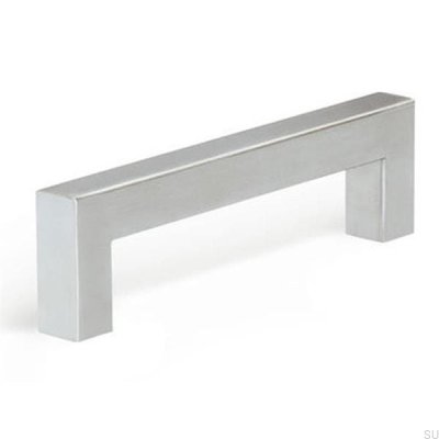 Tirador para mueble alargado 1585-320 Acero cepillado