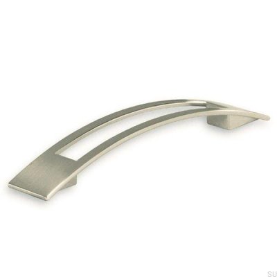Tirador para mueble largo 2113128 Níquel cepillado