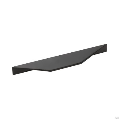 Tirador para mueble largo Cutt 96/128 Aluminio Negro