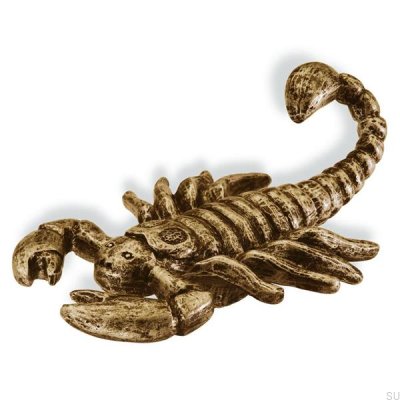 Pomo para mueble Krok Scorpion Bronce antiguo
