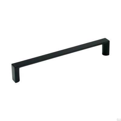 Tirador para mueble alargado 735 160 Black Metal