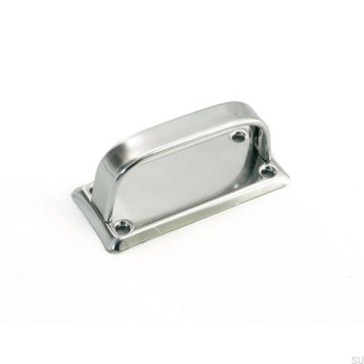 Tirador para mueble alargado con arandela 5182 Plata