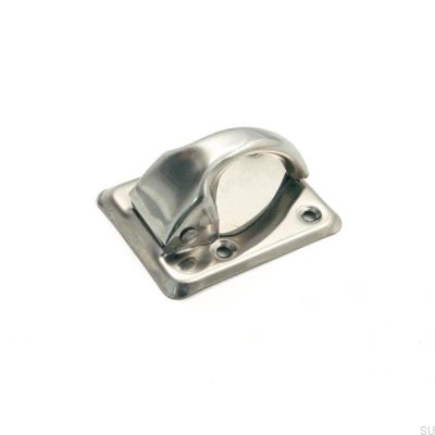 Tirador para mueble alargado con arandela 5181 Plata