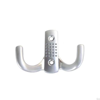 Perchero de pared 8328 Cromo cepillado