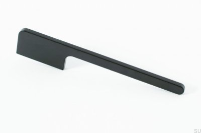 Tirador para mueble Soft Cut 200 Aluminio Negro