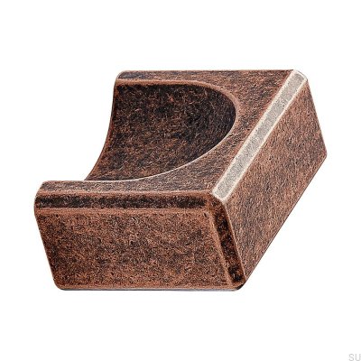 Tirador para mueble alargado Fold 32 Cobre Antiguo