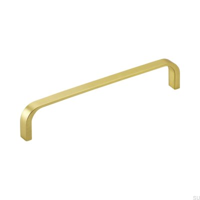 Tirador largo para mueble Pronto 160 Oro Cepillado