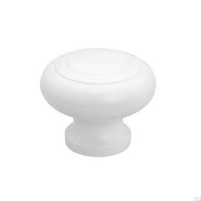 Pomo para mueble Rillan 44 Madera, blanco