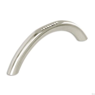 Tirador para mueble alargado 9060 96 Silver